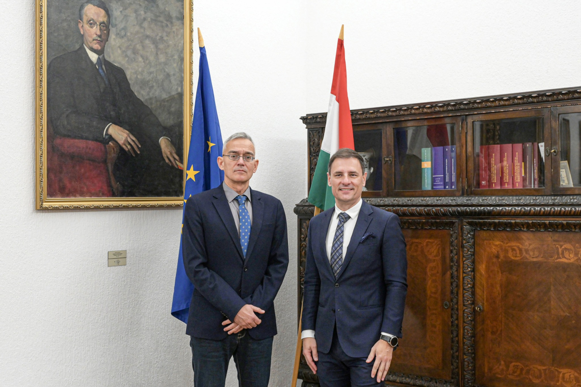 Az OBH elnökével is találkozott Tuzson Bence igazságügyi miniszter szerdán